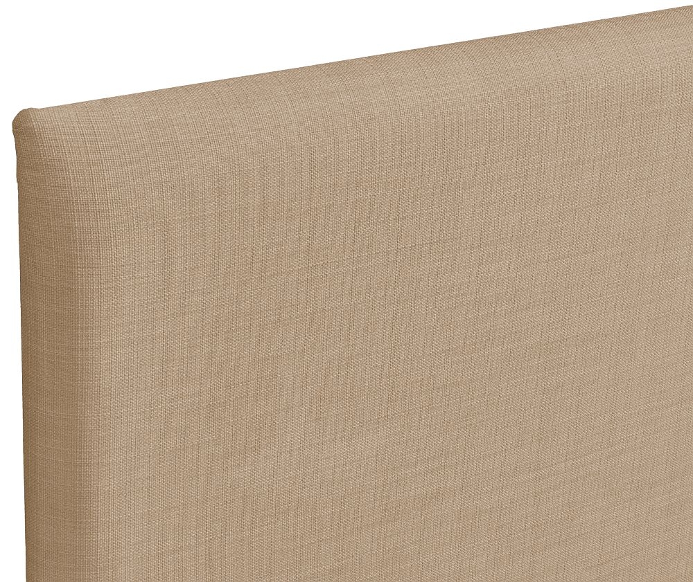 Product photograph of Taurus Oatmeal Fabric Headboard from Choice Furniture Superstore.