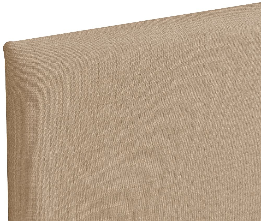 Product photograph of Taurus Grand Oatmeal Fabric Headboard from Choice Furniture Superstore.