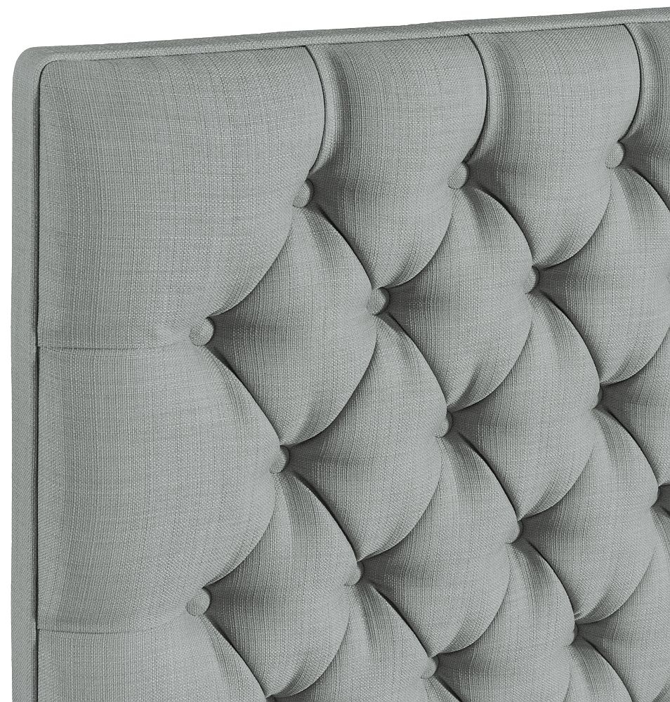 Product photograph of Tiffany Sky Fabric Headboard from Choice Furniture Superstore.