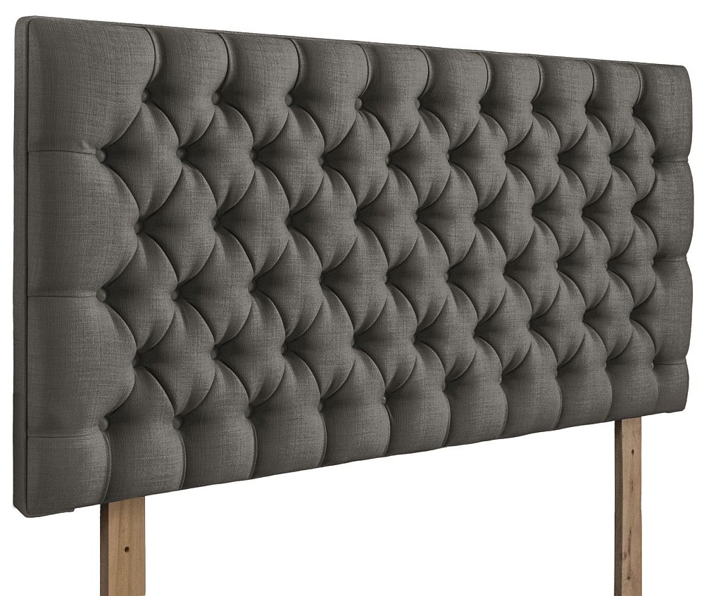 Product photograph of Tiffany Slate Fabric Headboard from Choice Furniture Superstore.