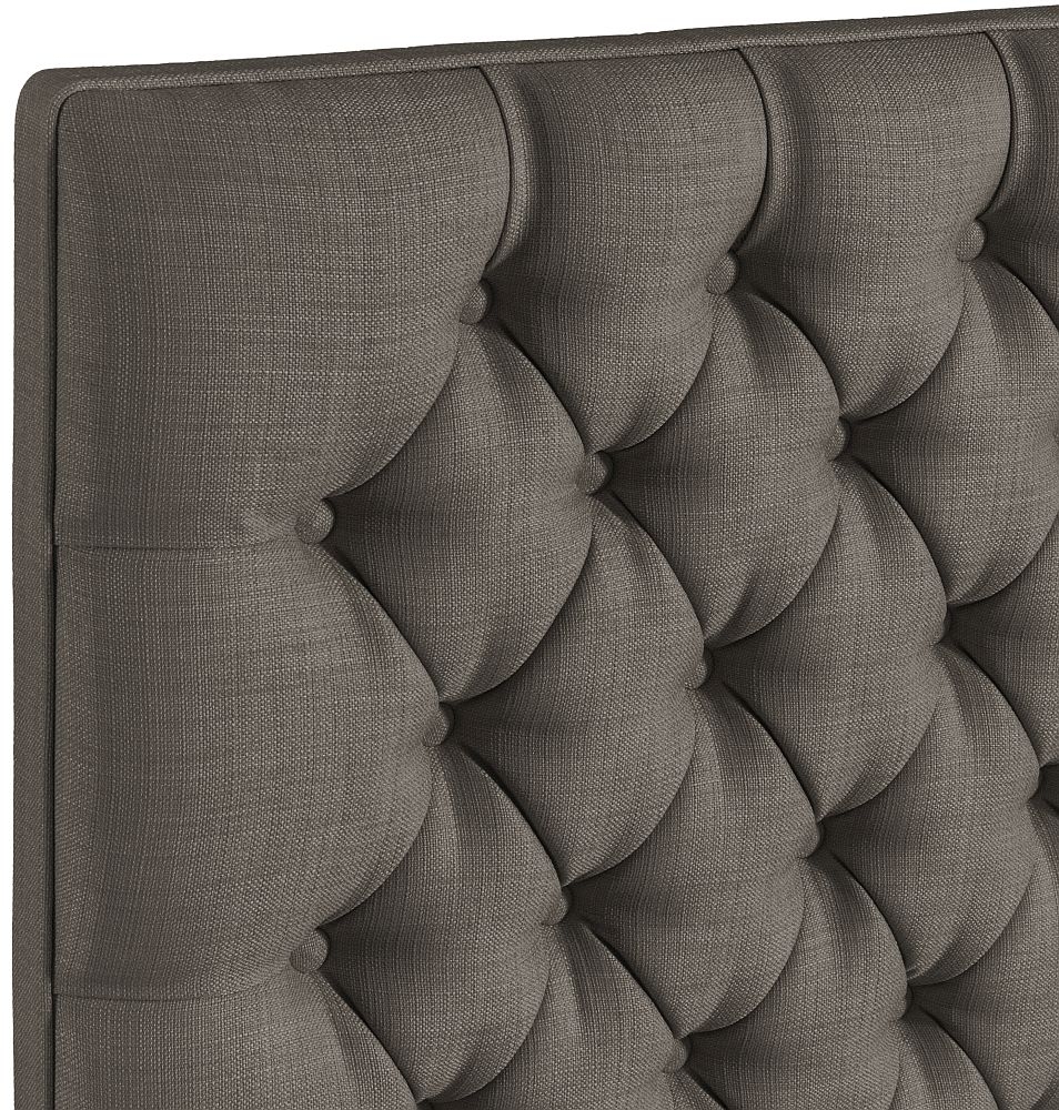 Product photograph of Tiffany Slate Fabric Headboard from Choice Furniture Superstore.