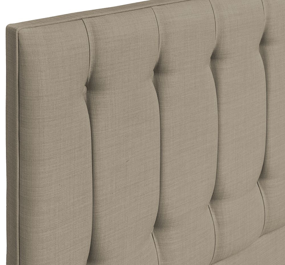 Product photograph of Tamar Grand Fudge Fabric Floor Standing Headboard from Choice Furniture Superstore.