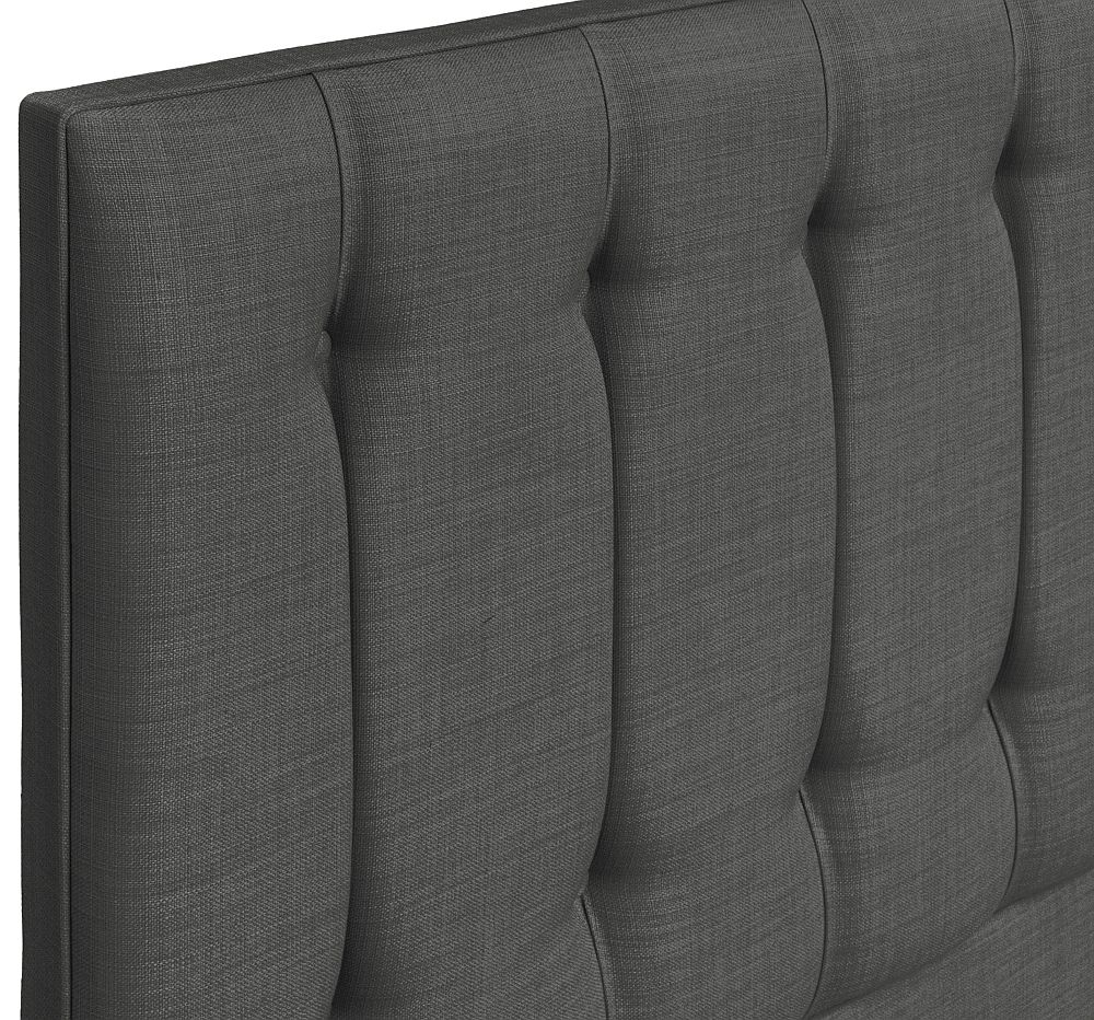Product photograph of Tamar Grand Floor Standing Granite Fabric Headboard from Choice Furniture Superstore.