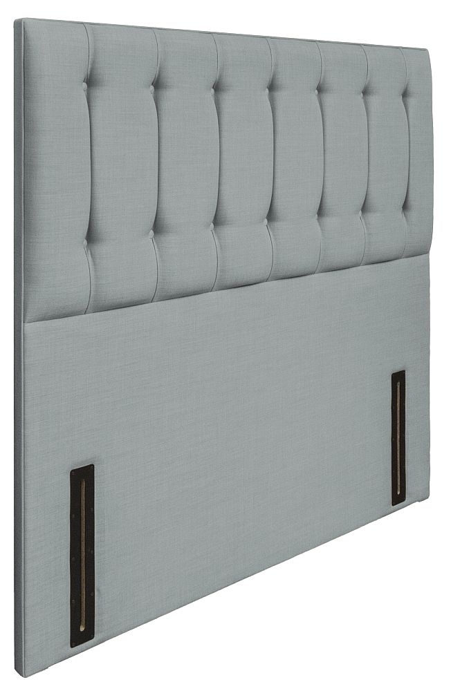 Product photograph of Tamar Grand Sky Fabric Floor Standing Headboard from Choice Furniture Superstore.