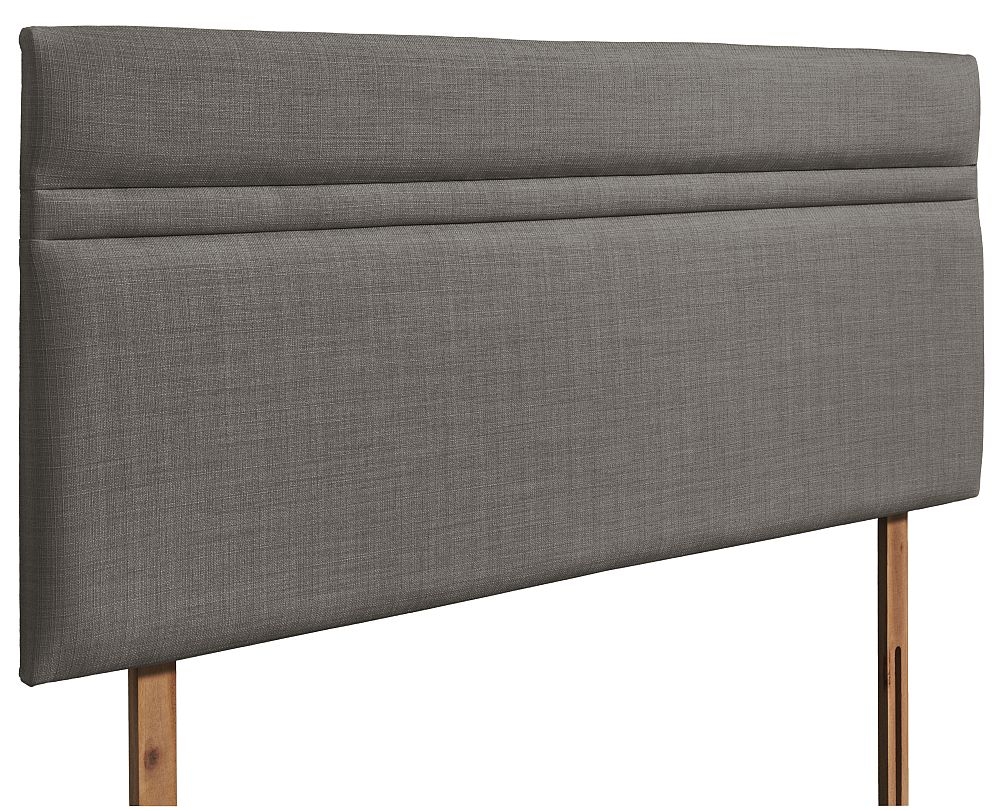 Product photograph of Nile Slate Fabric Headboard from Choice Furniture Superstore.