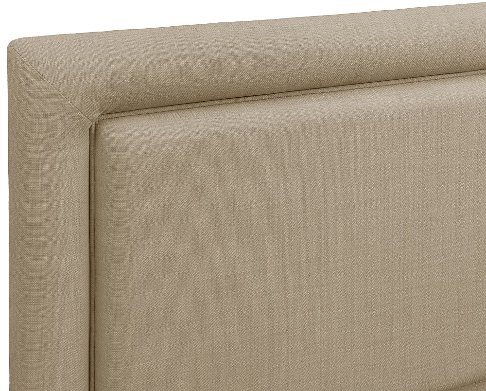 Product photograph of Rimini Sand Fabric Headboard from Choice Furniture Superstore.