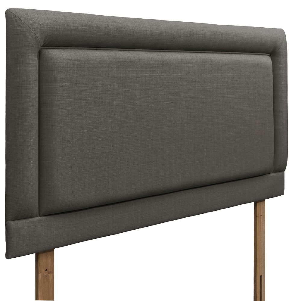 Product photograph of Rimini Slate Fabric Headboard from Choice Furniture Superstore.