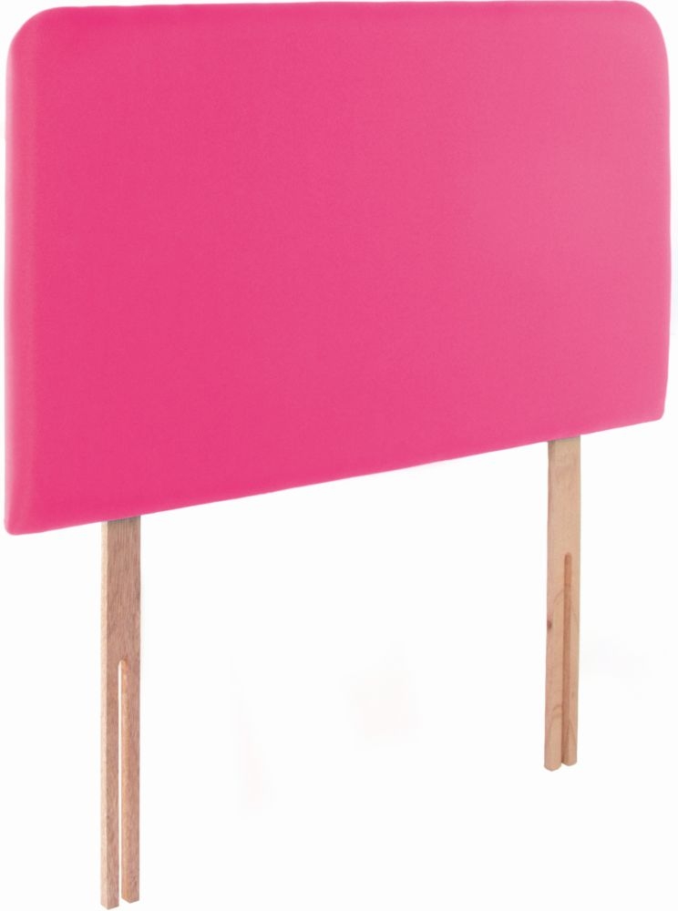 Product photograph of Starburst Cerise Fabric Children Headboard from Choice Furniture Superstore.