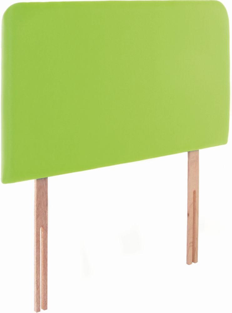 Product photograph of Starburst Lime Fabric Children Headboard from Choice Furniture Superstore.