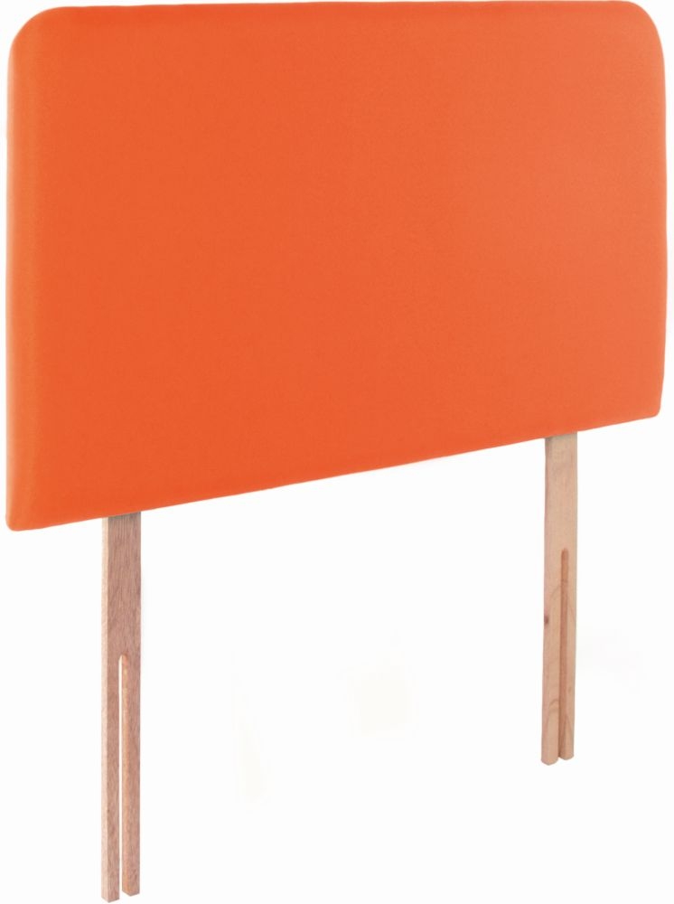 Product photograph of Starburst Orange Fabric Children Headboard from Choice Furniture Superstore.