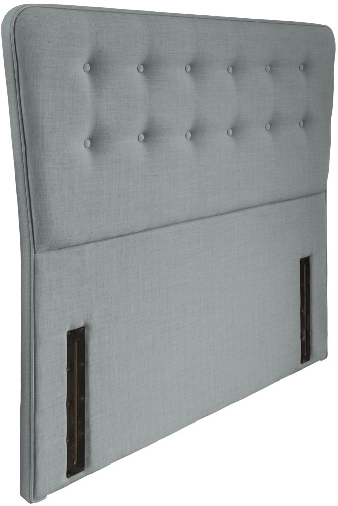 Product photograph of Manhattan Sky Floorstanding Fabric Headboard from Choice Furniture Superstore.