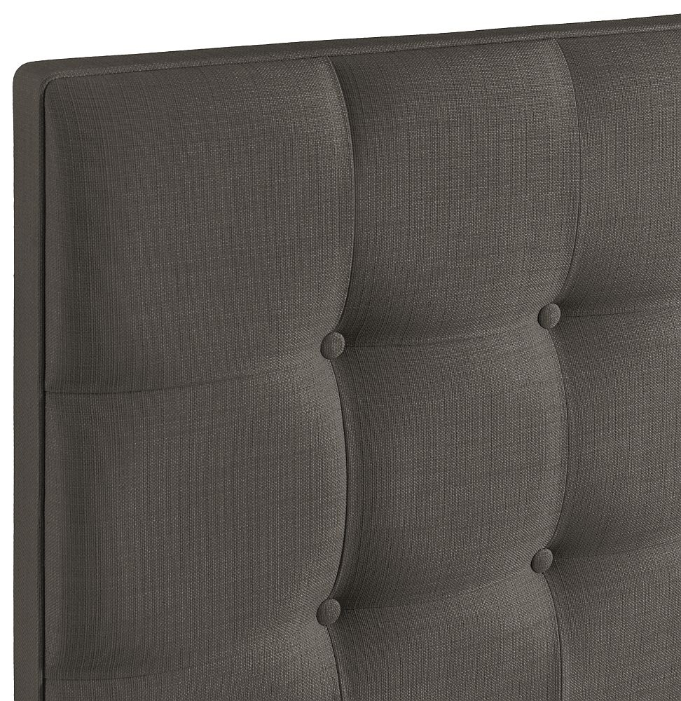 Product photograph of Ravello Slate Floorstanding Fabric Headboard from Choice Furniture Superstore.