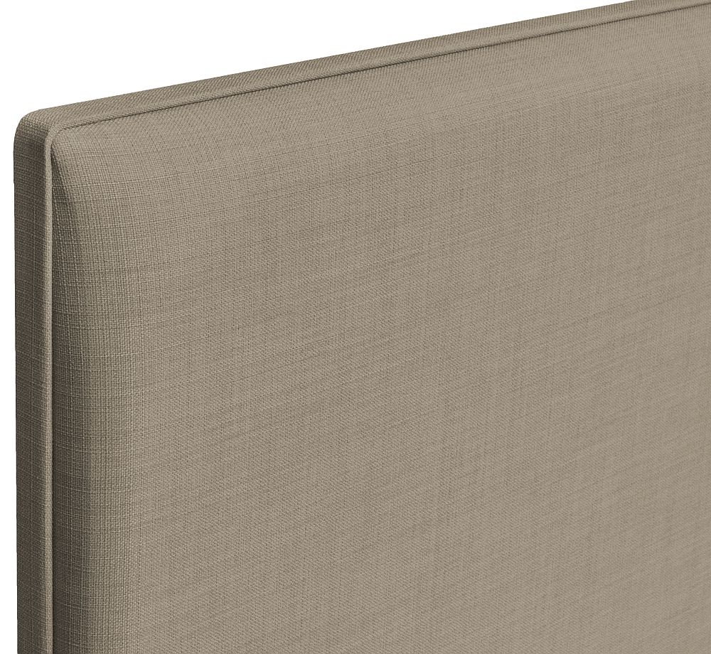 Product photograph of St Tropez Fudge Fabric Floor Standing Headboard from Choice Furniture Superstore.