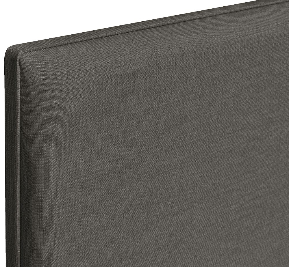 Product photograph of St Tropez Slate Floorstanding Fabric Headboard from Choice Furniture Superstore.