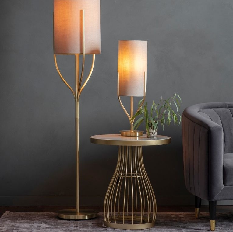 Product photograph of Abanda Floor Lamp from Choice Furniture Superstore.