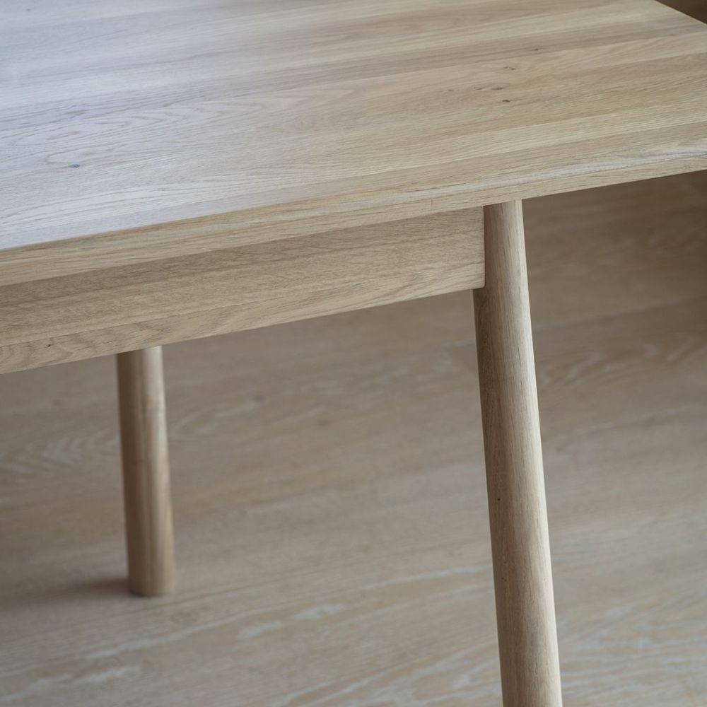 Product photograph of Armagh Oak Extending 4-6 Seater Dining Table from Choice Furniture Superstore.