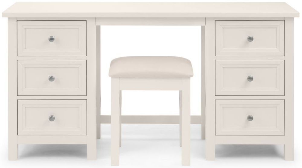 Product photograph of Maine White Pine Dressing Stool from Choice Furniture Superstore.
