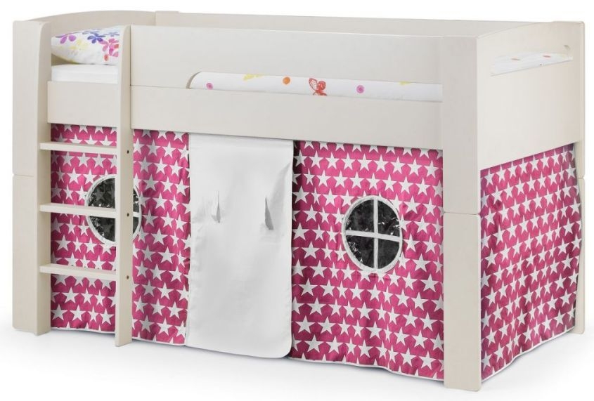 Julian Bowen Pluto Stone White Midsleeper CFS Furniture UK