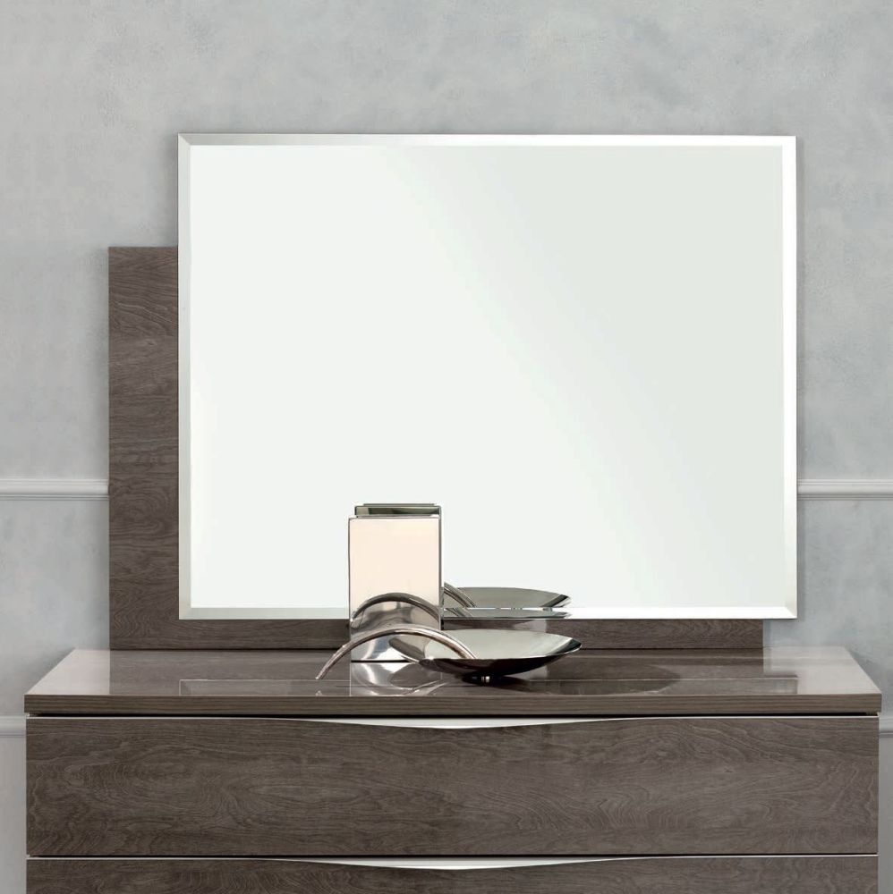 Product photograph of Camel Platinum Night Italian Mirror - 120cm X 90cm from Choice Furniture Superstore.