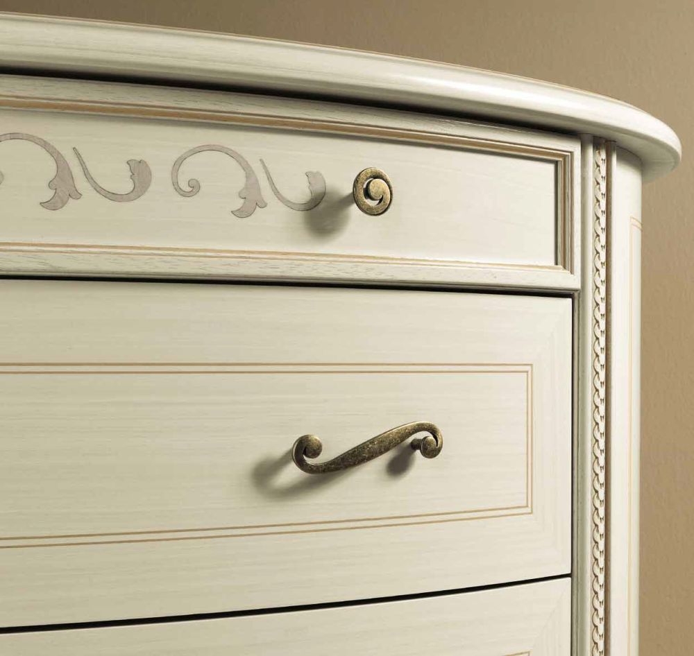 Product photograph of Camel Siena Night Ivory Italian Dresser from Choice Furniture Superstore.