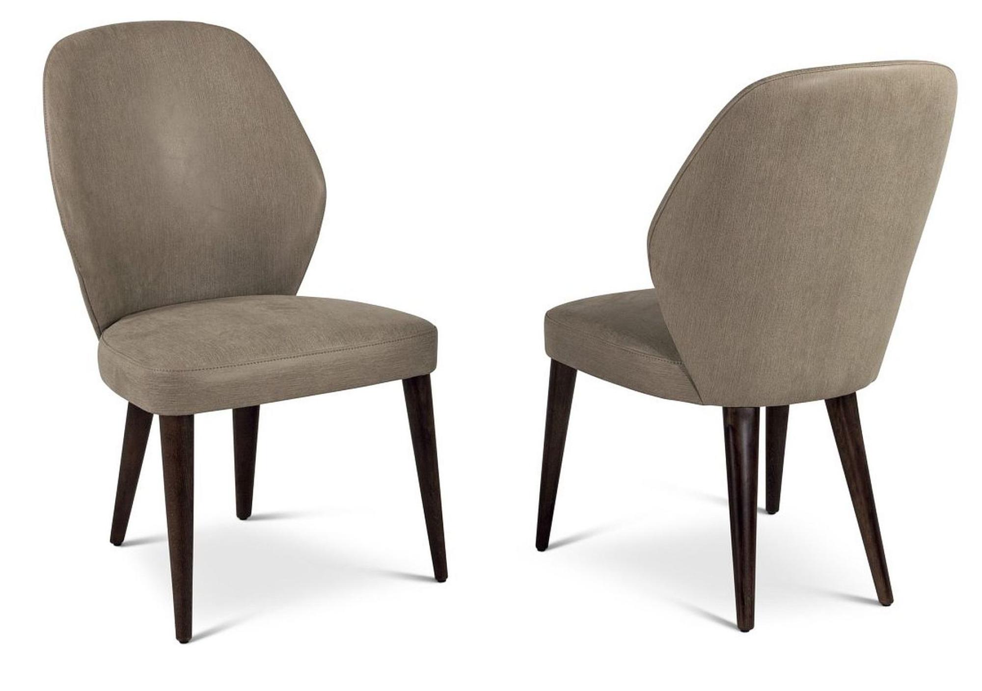Product photograph of Tessa Nabuk Fabric Dining Chair - Variation Available from Choice Furniture Superstore.