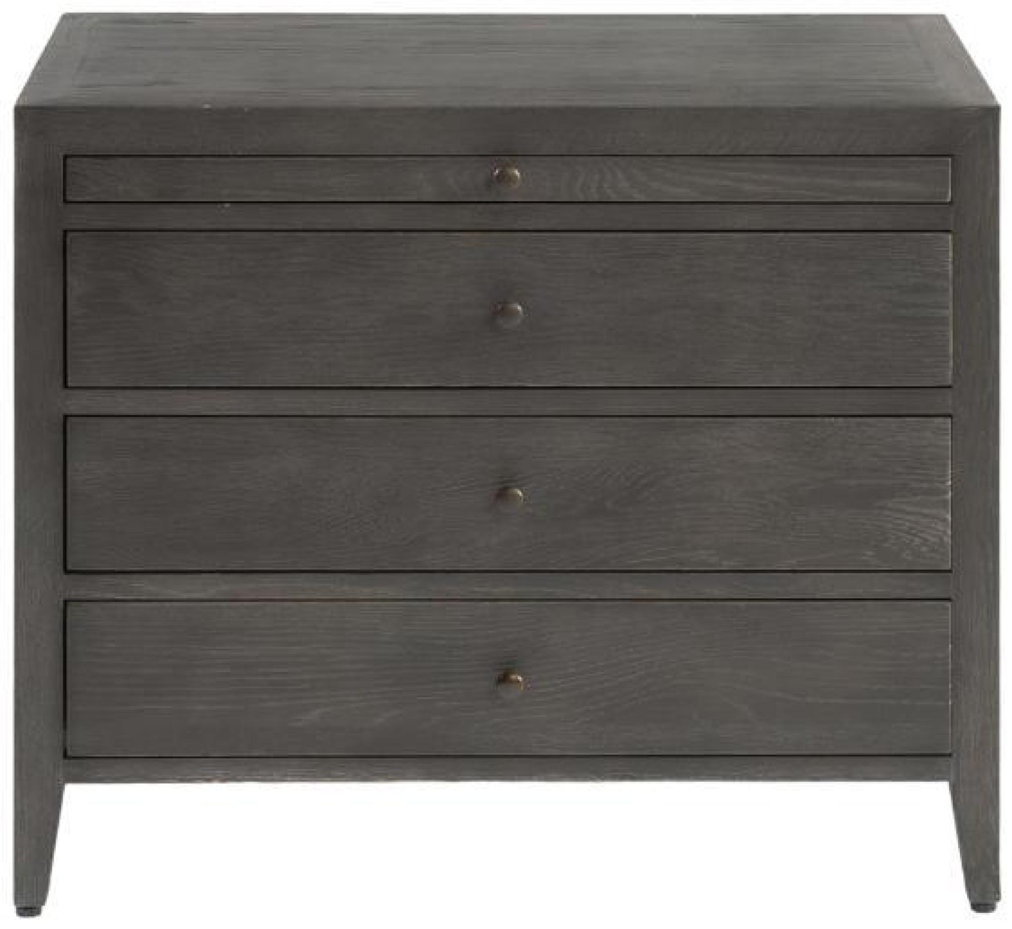 Product photograph of Crisal Decoracion Wood 4 Drawer Chest - Comes In Grey Oak Natural Oak And Greyish White Options from Choice Furniture Superstore.