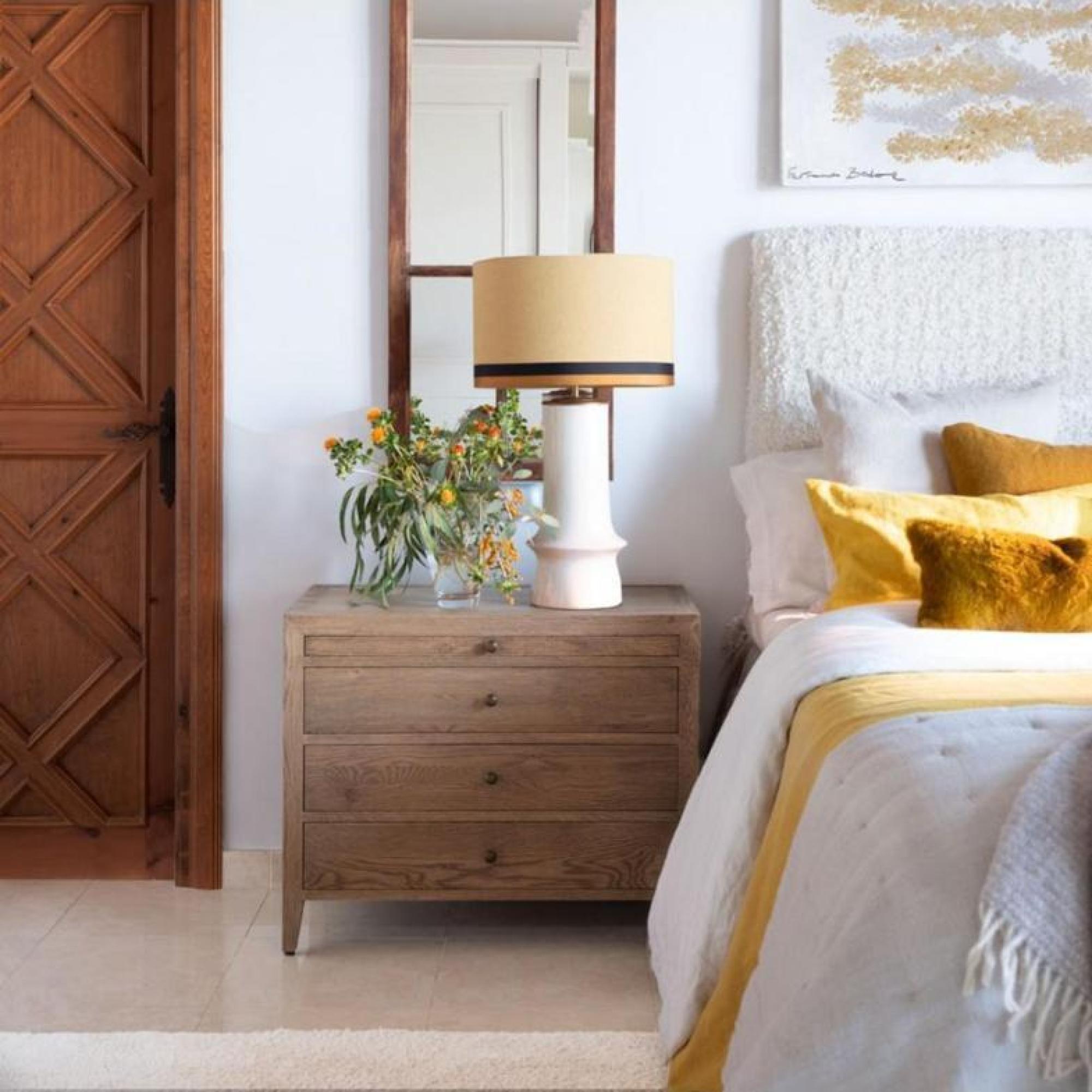 Product photograph of Crisal Decoracion Wood 4 Drawer Chest - Comes In Grey Oak Natural Oak And Greyish White Options from Choice Furniture Superstore.
