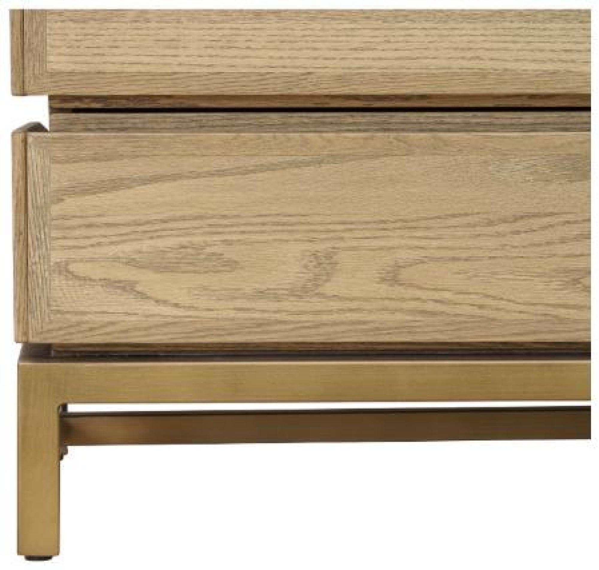 Product photograph of Crisal Decoracion Natural Oak Wood 8 Drawer Chest from Choice Furniture Superstore.