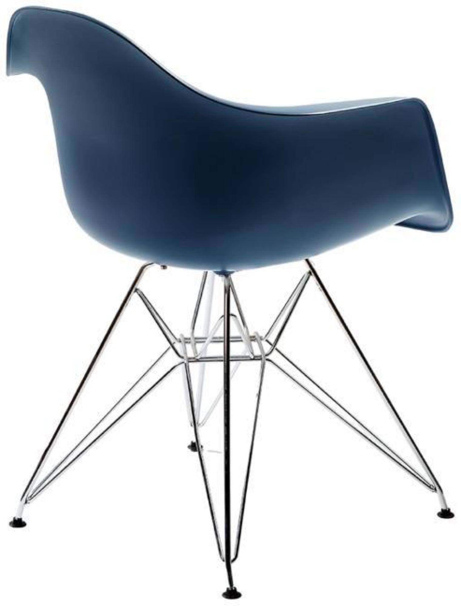 Product photograph of Blue Armchair Dining Chair Sold In Pairs from Choice Furniture Superstore.