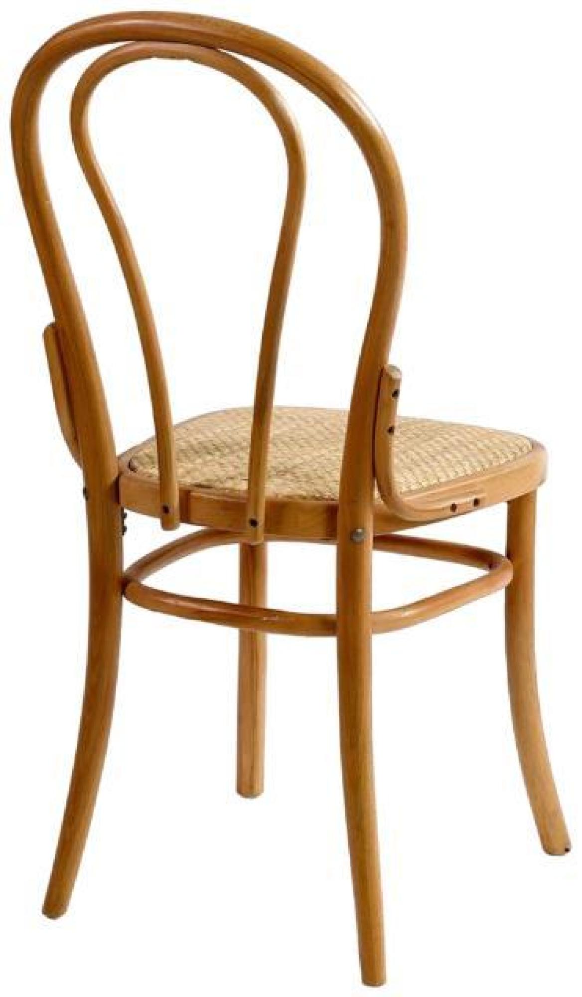 Product photograph of Natural Rattan Seat Dining Chair Sold In Pairs from Choice Furniture Superstore.