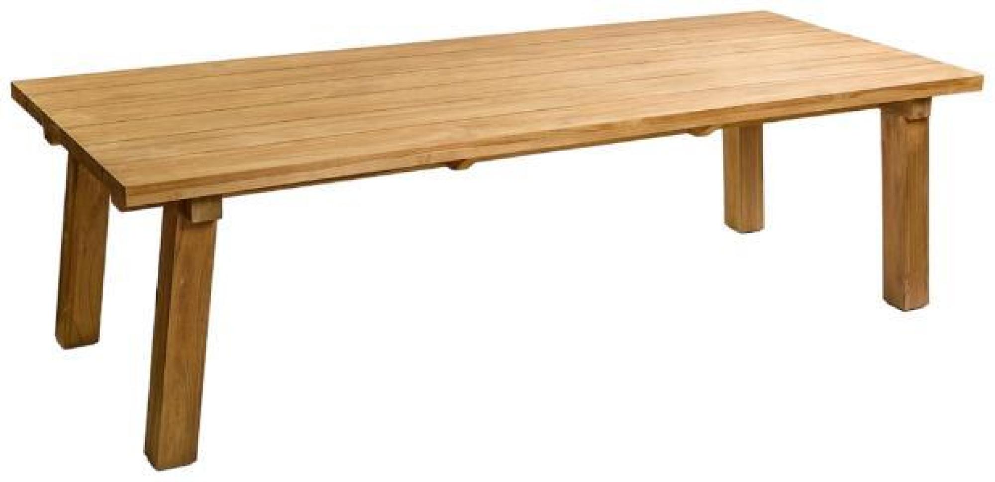 Product photograph of Natural Rectangular Dining Table - 6 Seater from Choice Furniture Superstore.