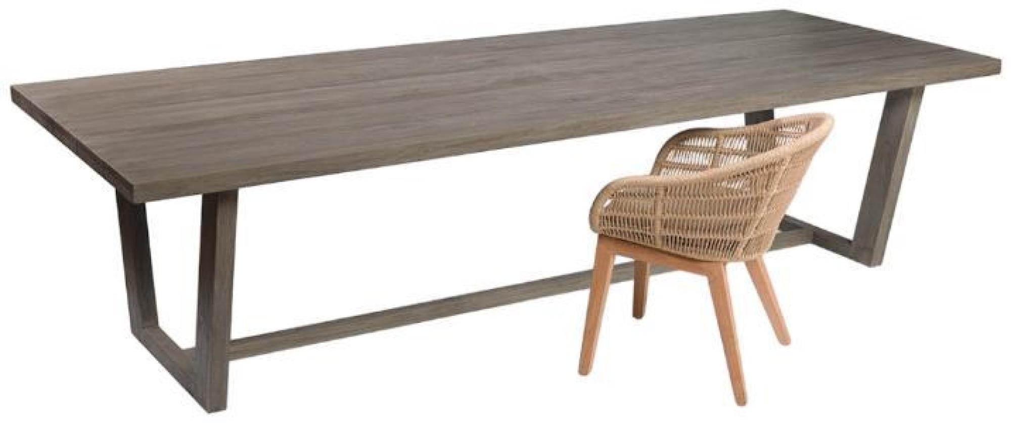 Product photograph of Crisal Decoracion Grey Rectangular Dining Table - 8 Seater from Choice Furniture Superstore.