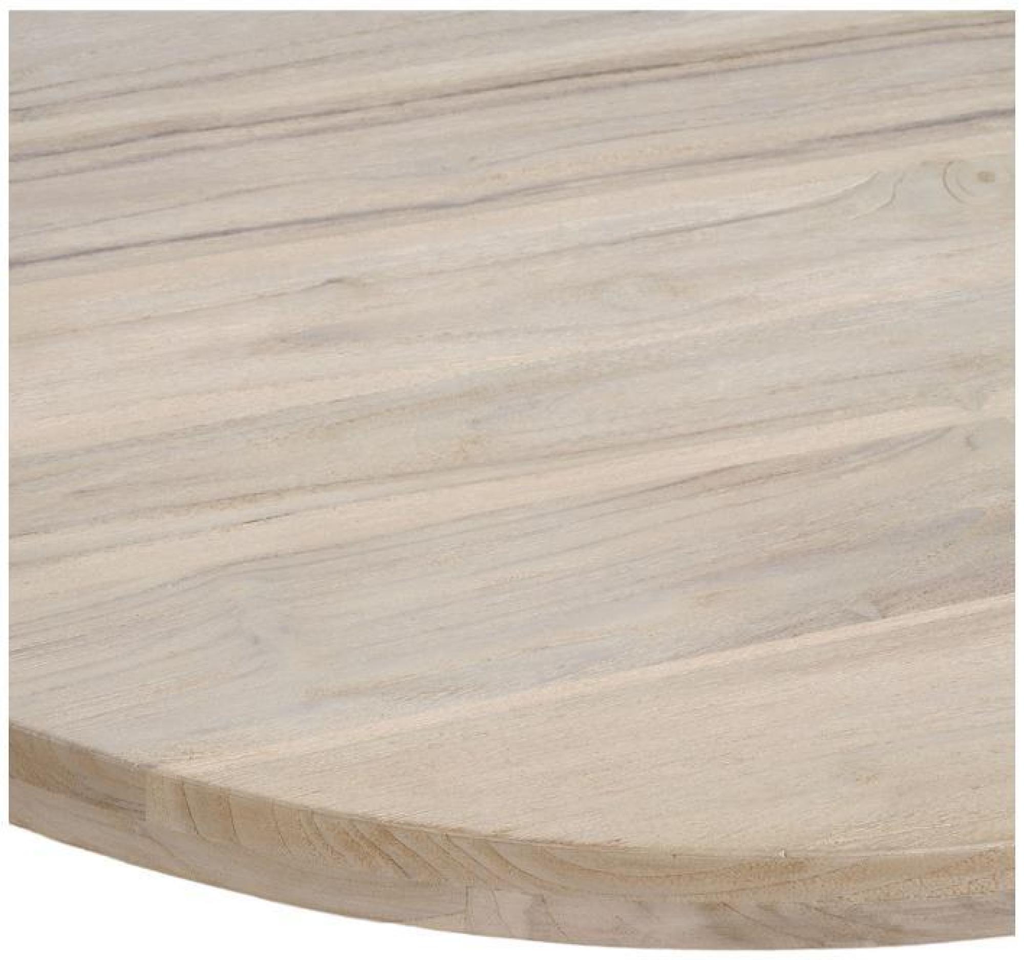 Product photograph of Crisal Decoracion Bleached Aged Teak Coffee Table from Choice Furniture Superstore.