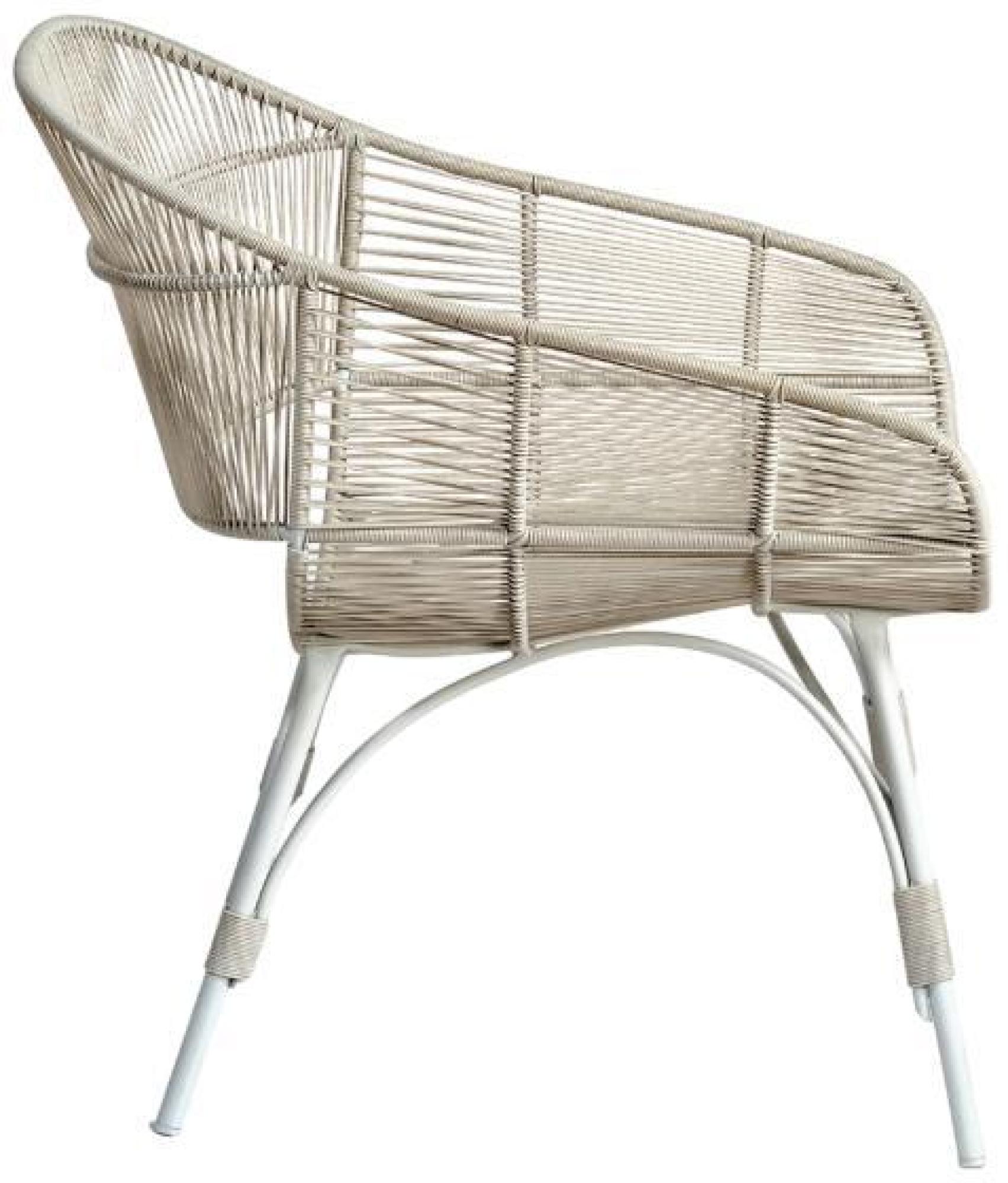 Product photograph of Stone Grey Outdoor Armchair Sold In Pairs from Choice Furniture Superstore.