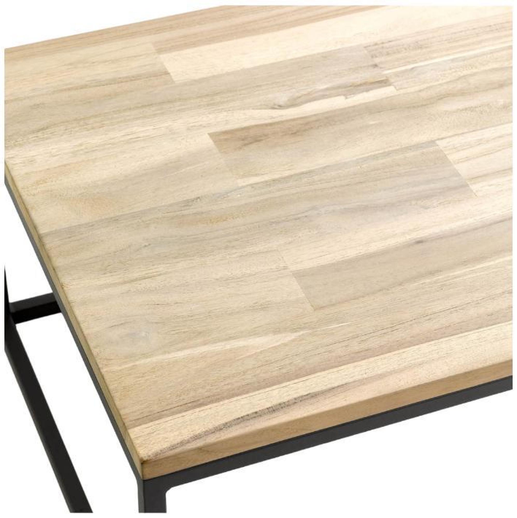 Product photograph of Teak Square Outdoor Coffee Table from Choice Furniture Superstore.