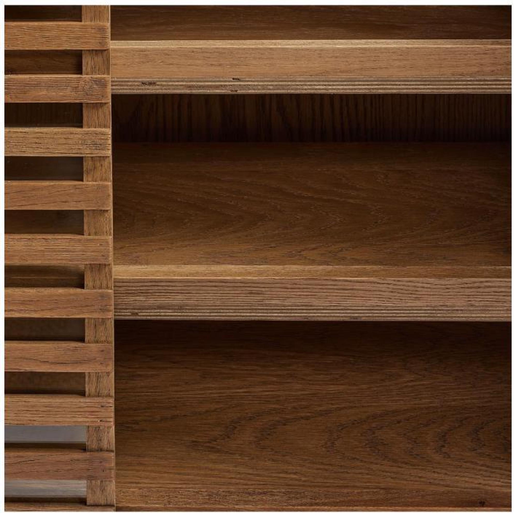 Product photograph of Crisal Decoracion Natural 2 Pallet Door Shoe Rack Sideboard from Choice Furniture Superstore.