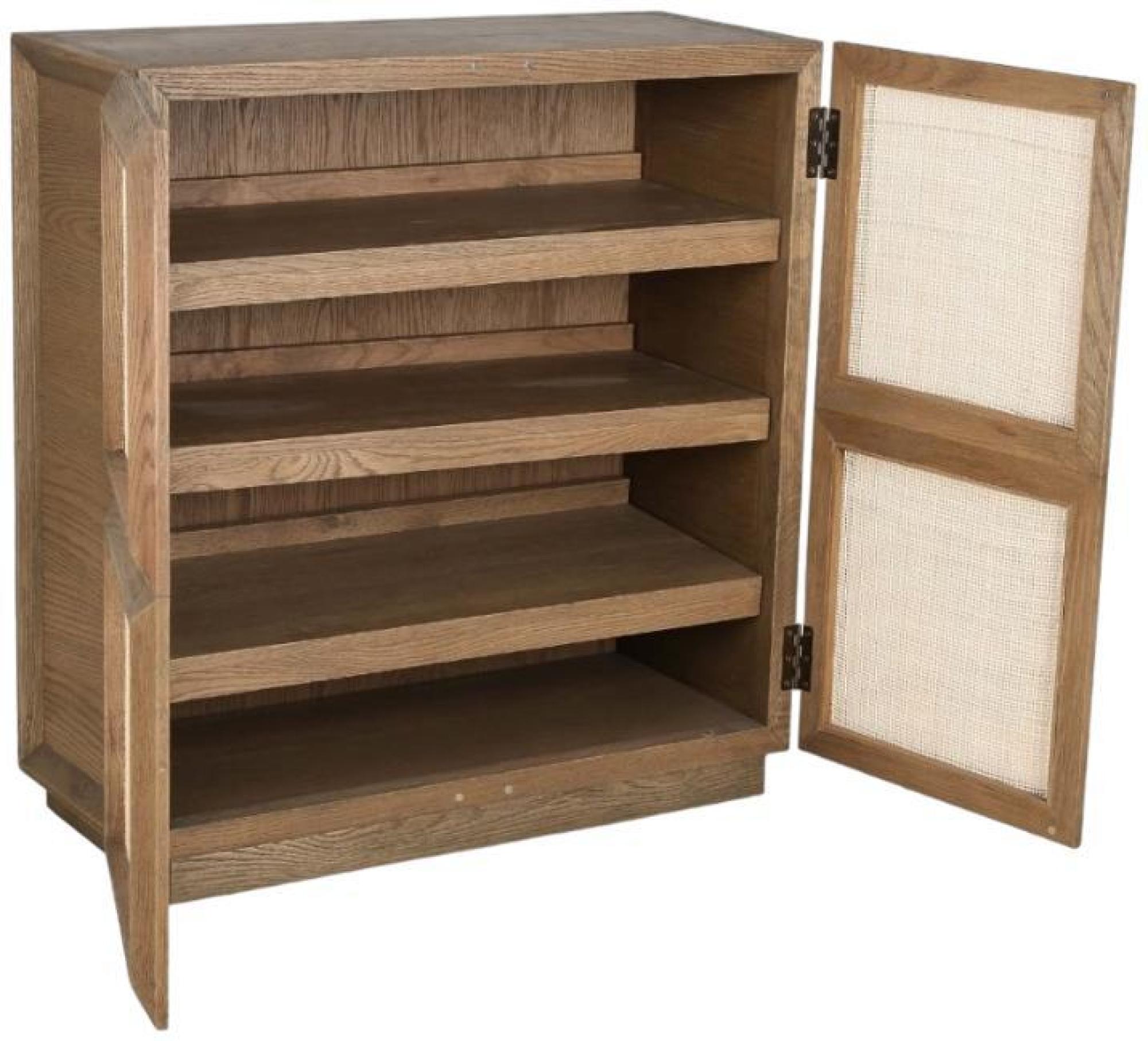 Product photograph of Crisal Decoracion Oak Wood 2 Door Shoe Rack from Choice Furniture Superstore.