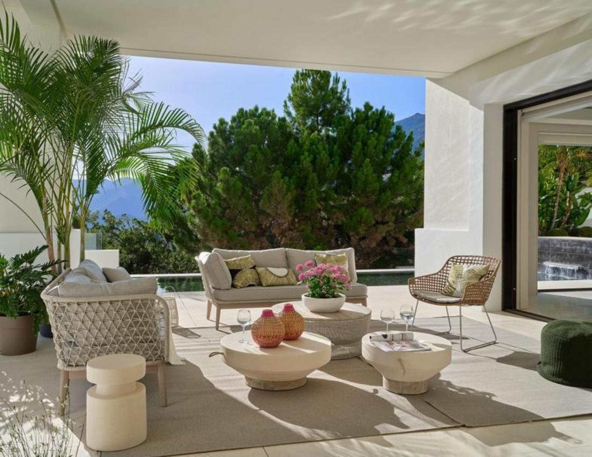 Product photograph of 2 X Crisal Decoracion White Outdoor Stool from Choice Furniture Superstore.
