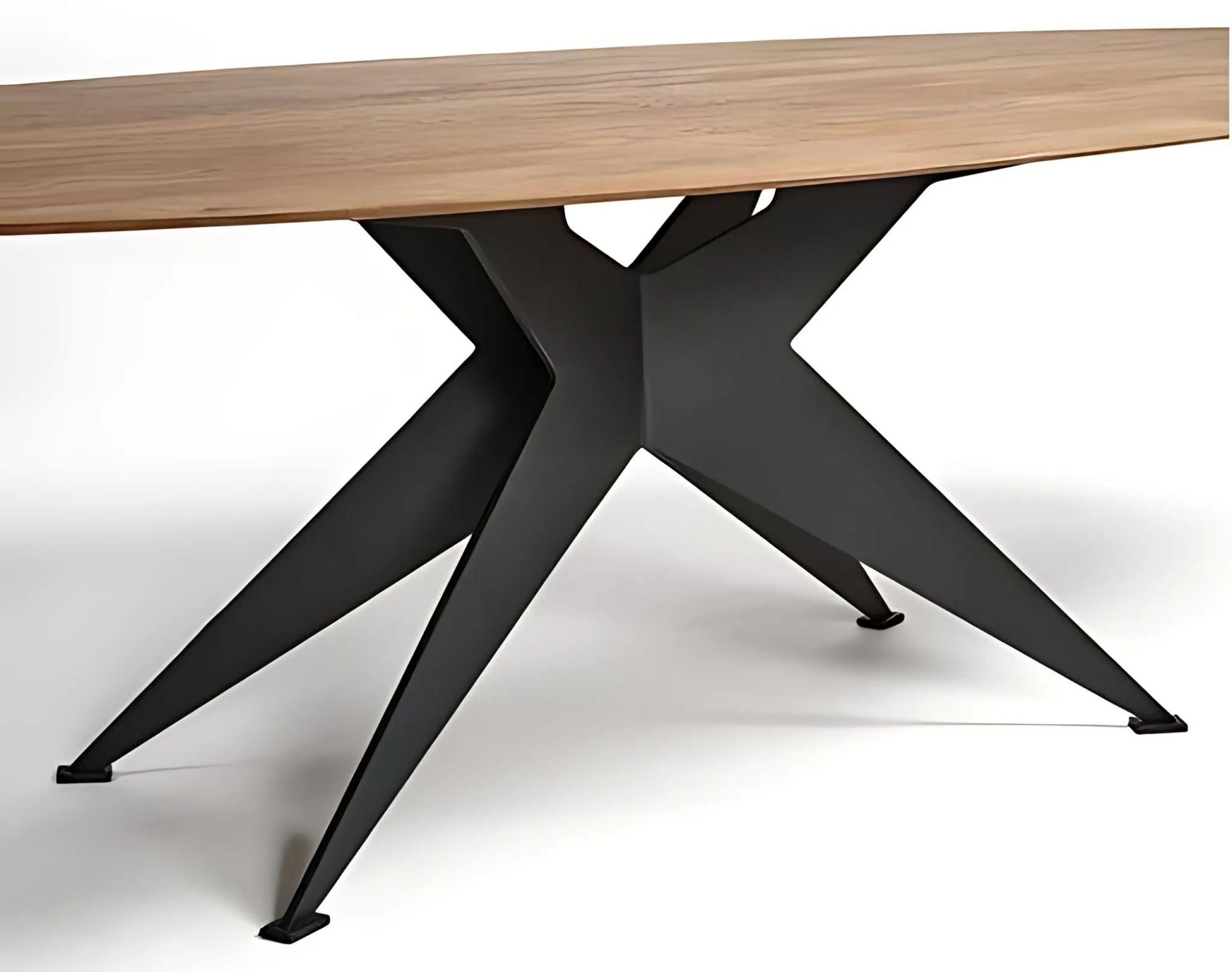 Product photograph of Crisal Decoracion Oak Oval Dining Table - 6 Seater from Choice Furniture Superstore.