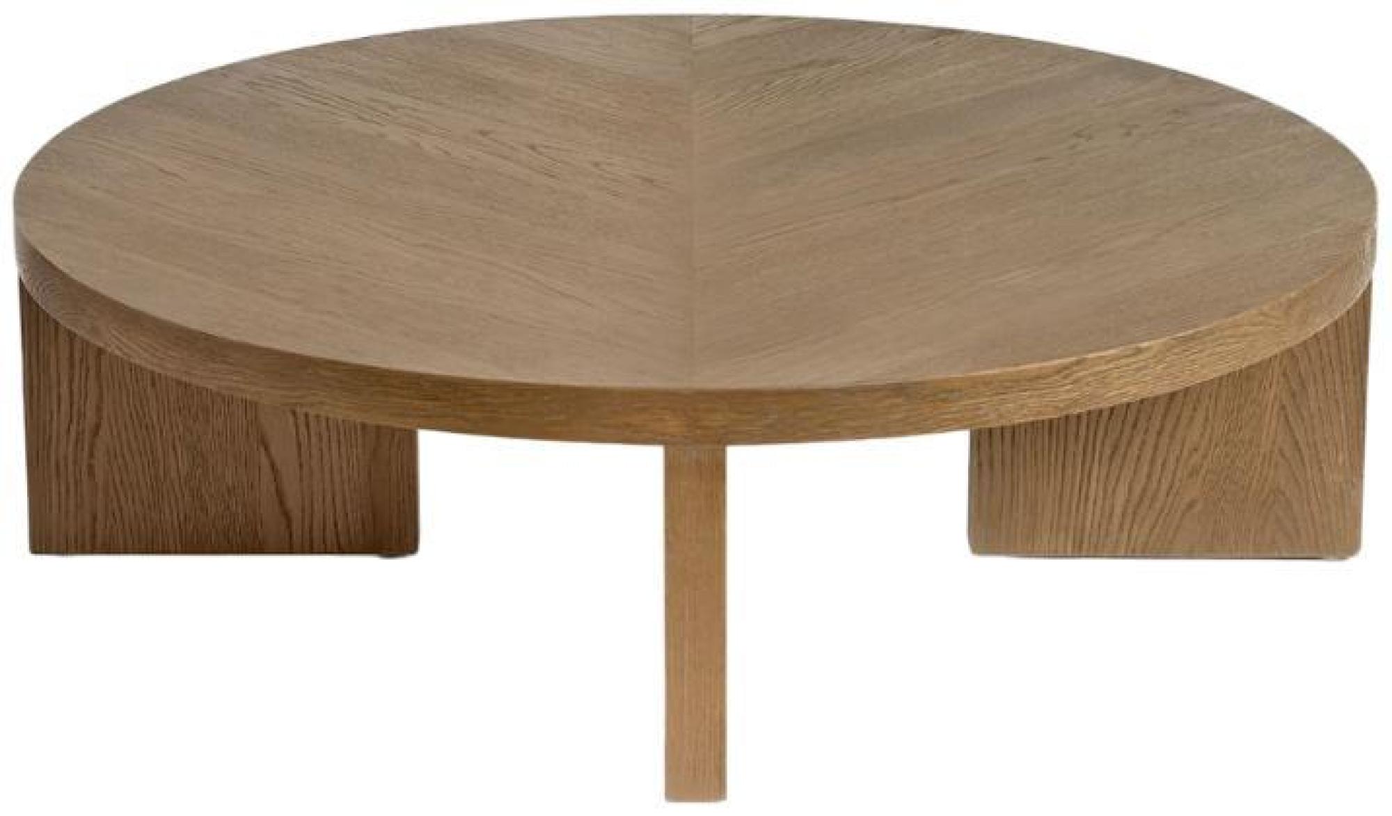 Product photograph of Crisal Decoracion Round 4 Legs Coffee Table - Comes In Greyish White And Natural Options from Choice Furniture Superstore.