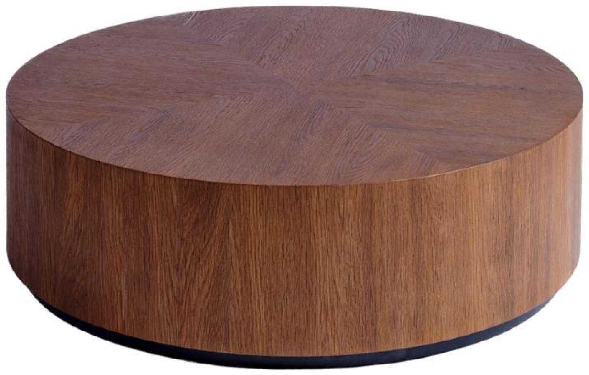 Product photograph of Crisal Decoracion Dark Oak Set Of 3 Round Coffee Table from Choice Furniture Superstore.