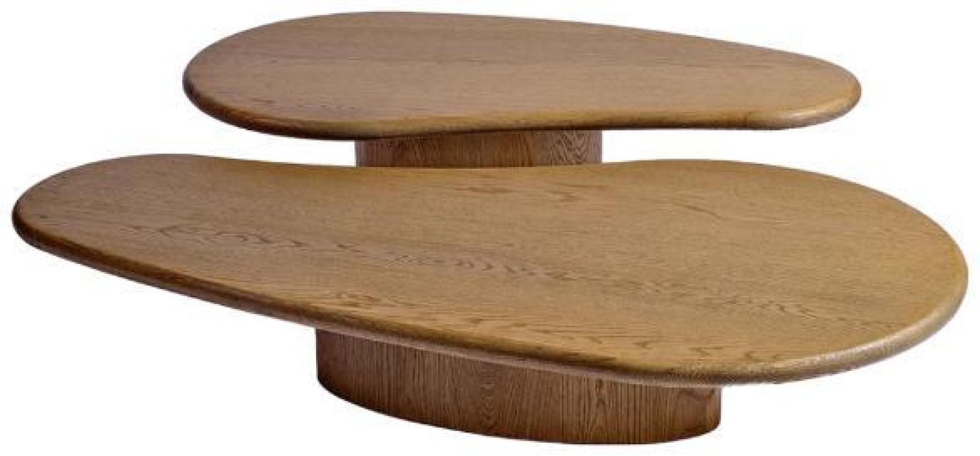 Product photograph of Crisal Decoracion Natural Oak Irregular Coffee Table from Choice Furniture Superstore.