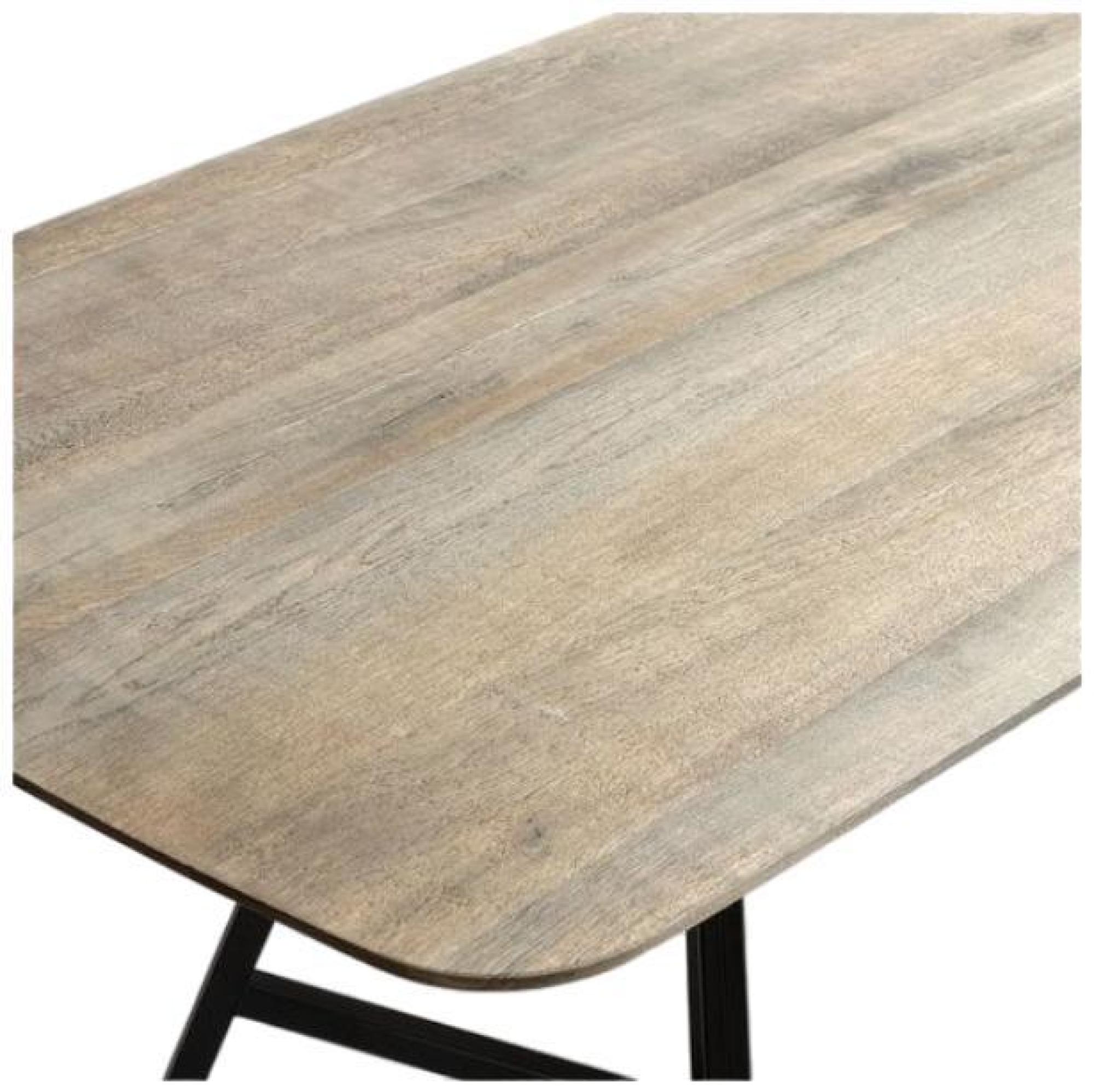 Product photograph of Greyish Oak Rectangular Dining Table - 8 Seater from Choice Furniture Superstore.