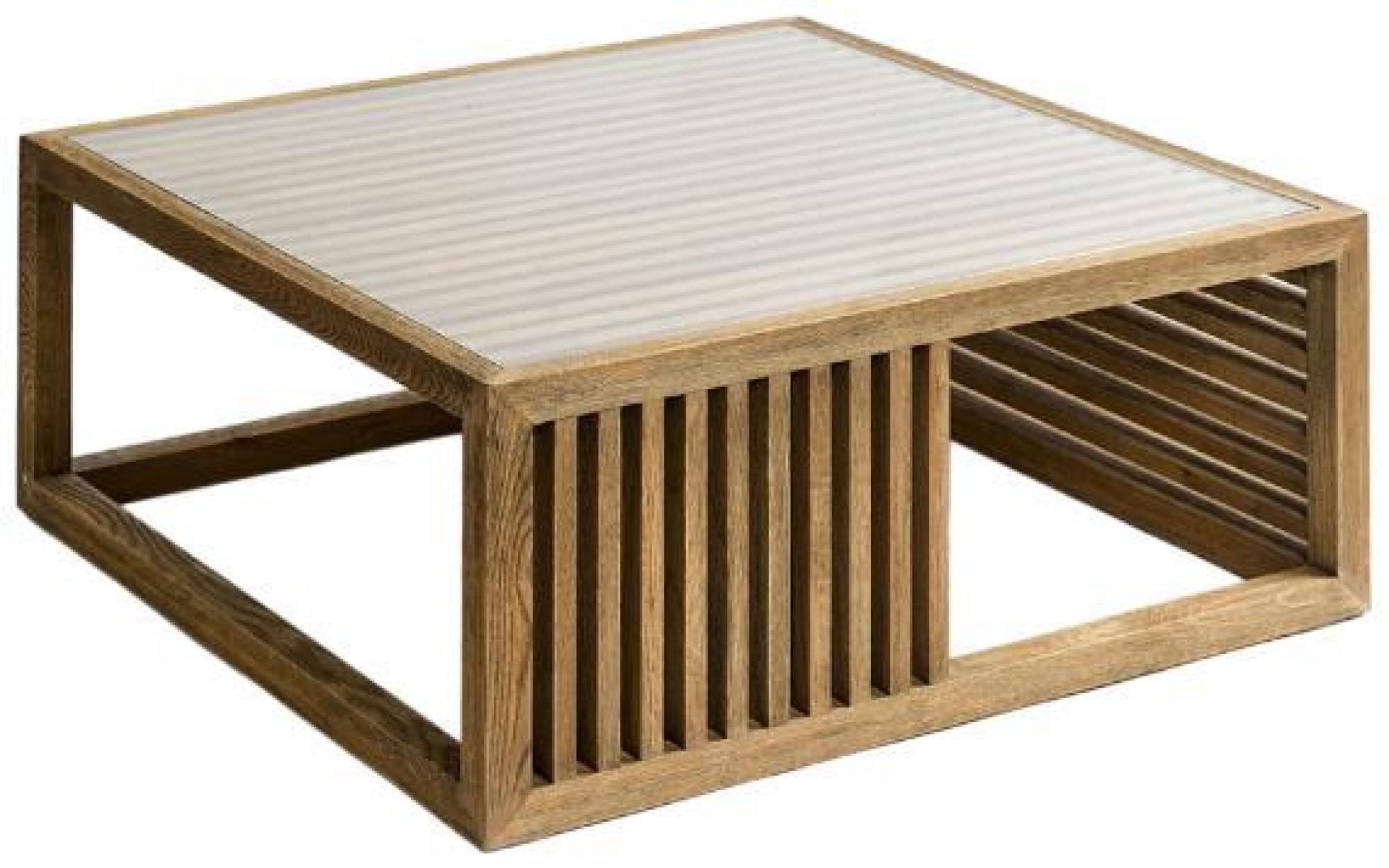 Product photograph of Natural Square Coffee Table from Choice Furniture Superstore.