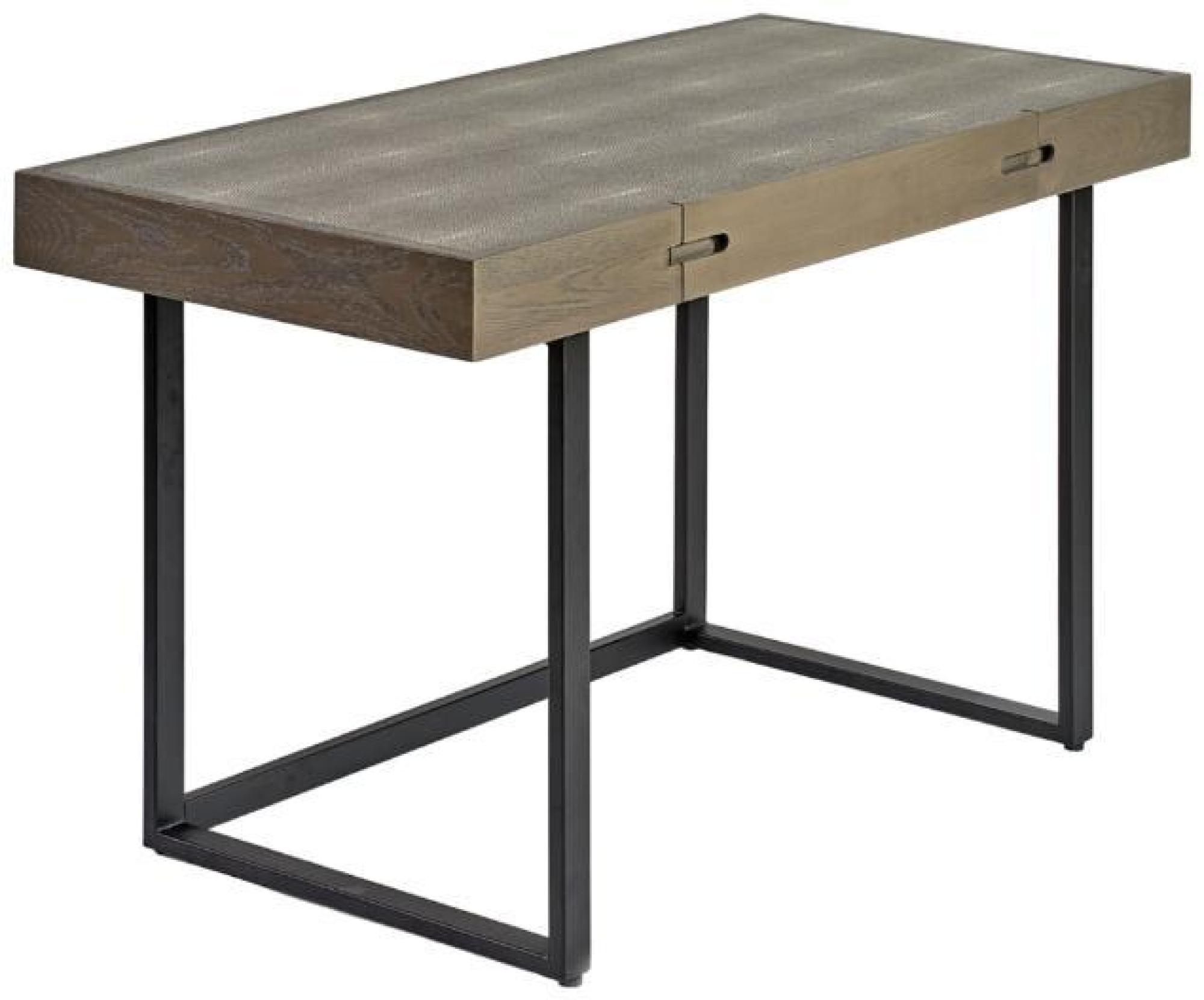 Product photograph of Crisal Decoracion Greyish Oak Wood 1 Drawer Desk from Choice Furniture Superstore.