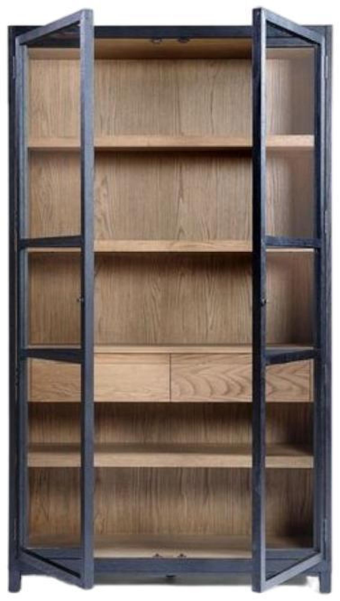 Product photograph of Dark Oak 2 Door Cabinet from Choice Furniture Superstore.