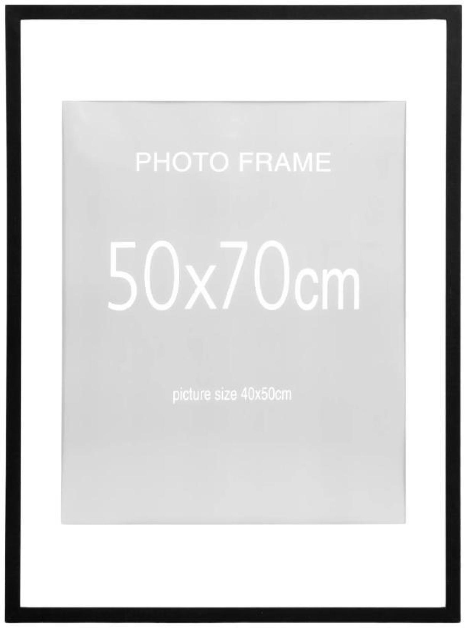 Product photograph of Oilton Black Frame Display - 30cm X 74cm from Choice Furniture Superstore.
