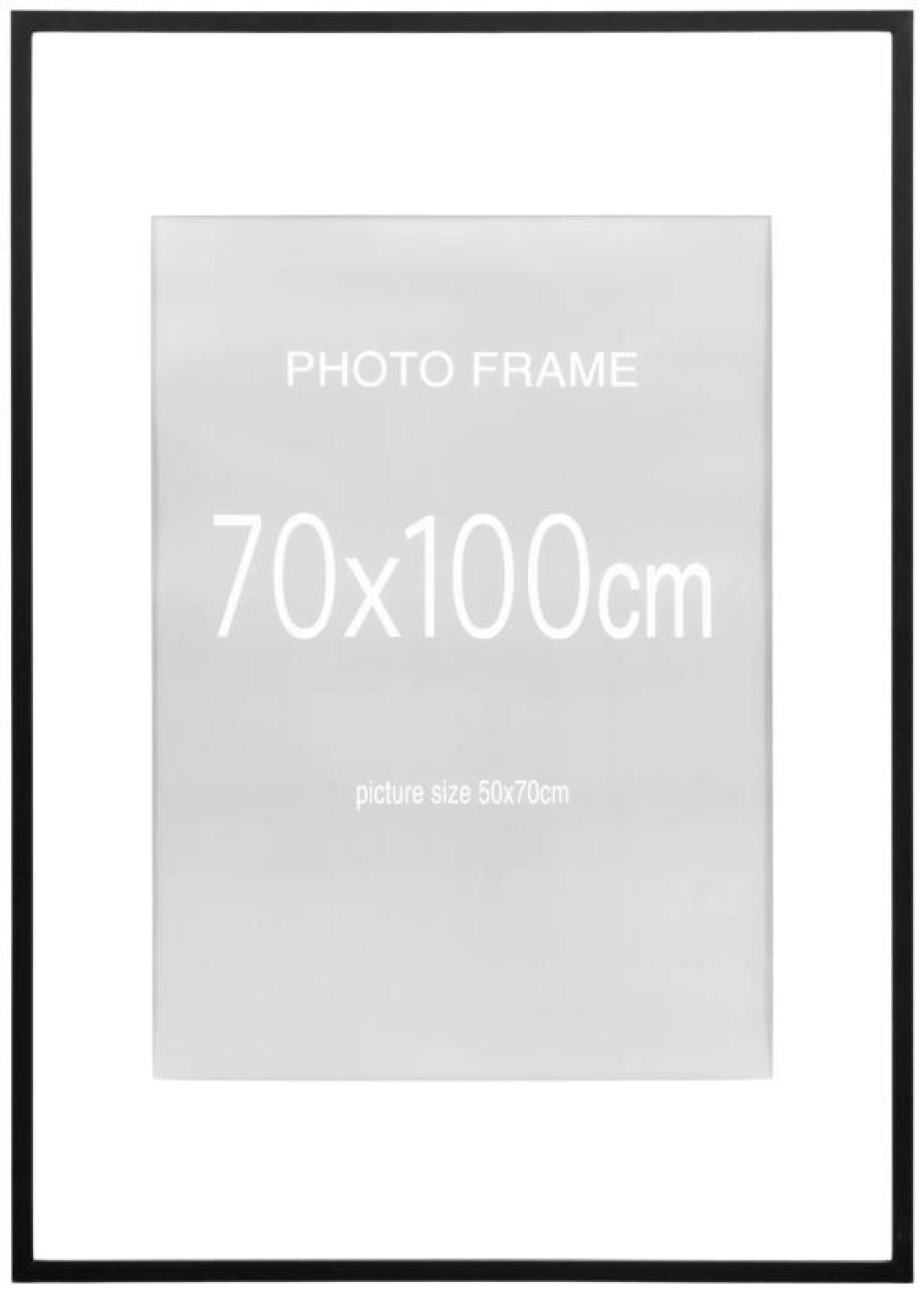 Product photograph of Oilton Black Frame Display - 30cm X 103cm from Choice Furniture Superstore.