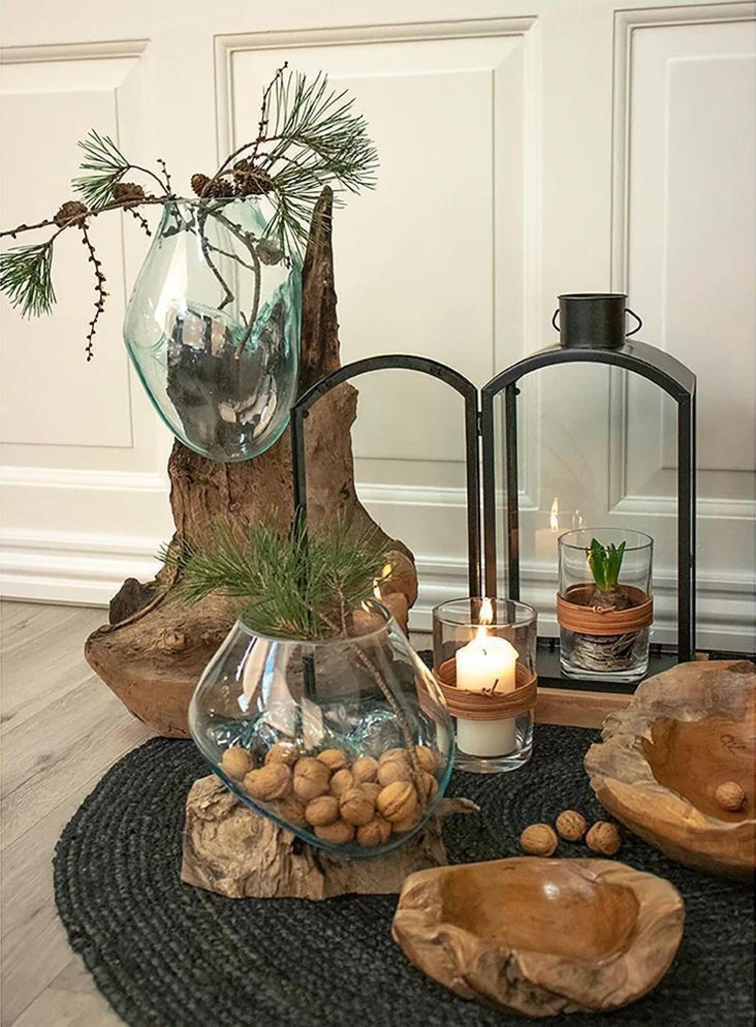 Product photograph of Herrick Natural Teakwood San Marino Waterdrop - 36cm X 50cm from Choice Furniture Superstore.