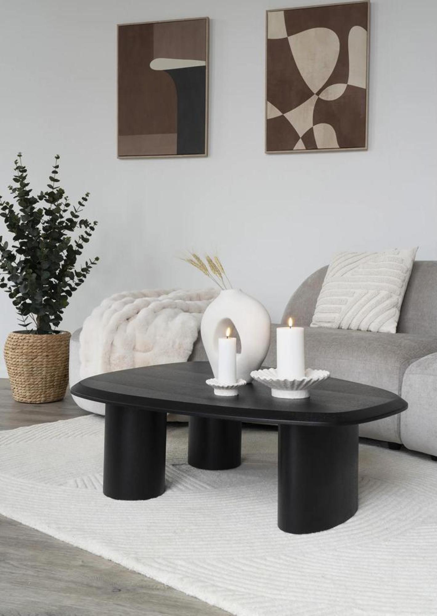 Product photograph of Tirano Black Coffee Table from Choice Furniture Superstore.